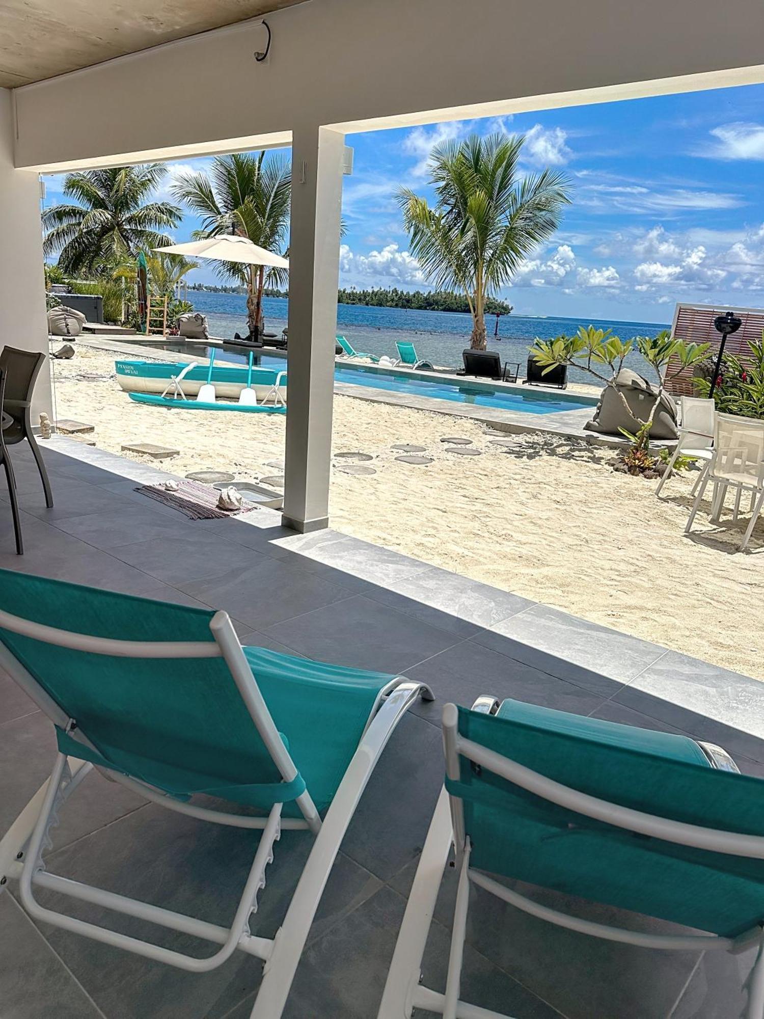 אוטורואה Pension Irivai Appartement Puatou 1 Chambre Bord De Mer מראה חיצוני תמונה